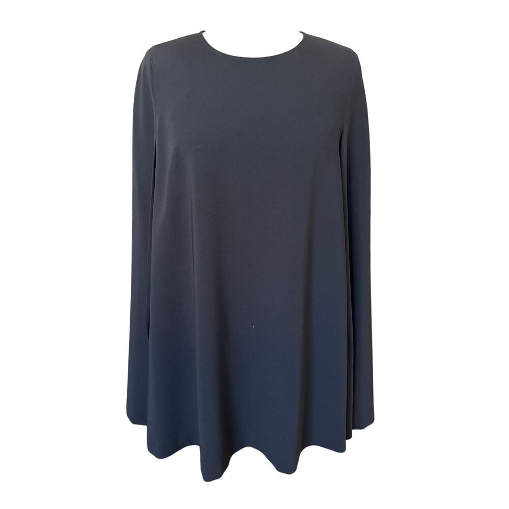 DKNY Black Short Cape Dress Size Small